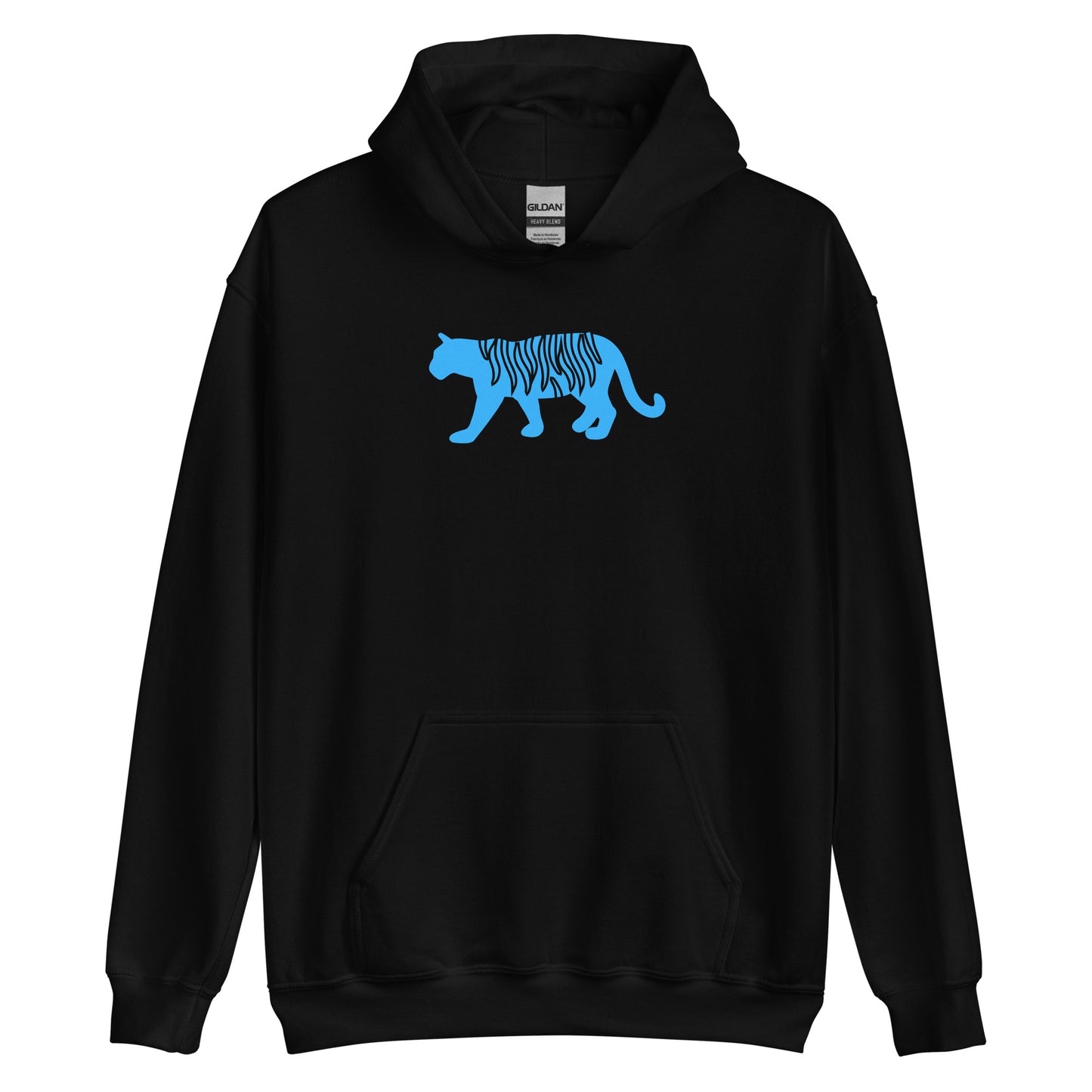 Unisex Blue Tiger Hoodie