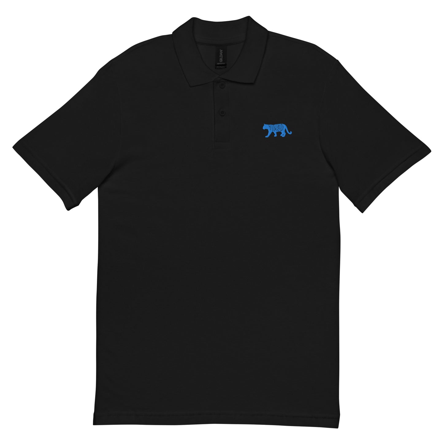 Unisex Blue Tiger Polo