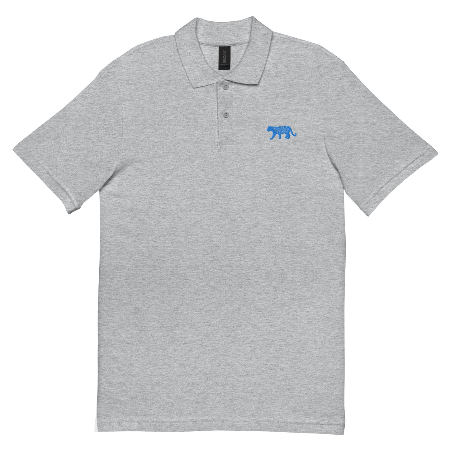 Unisex Blue Tiger Polo